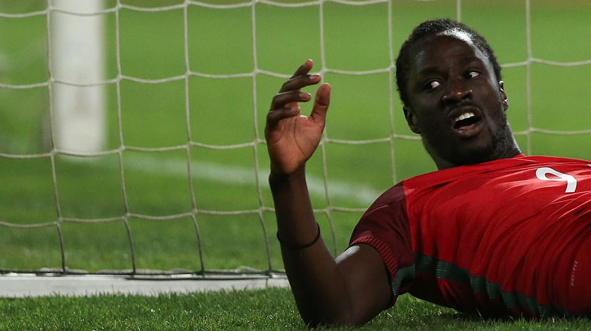 Éder é o único ponta-de-lança da raiz dos 23 de Fernando Santos. Foto: José Sena Goulão/Lusa