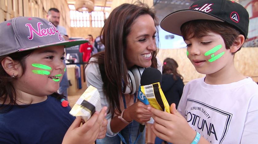 O Rock in Rio trocado por miúdos