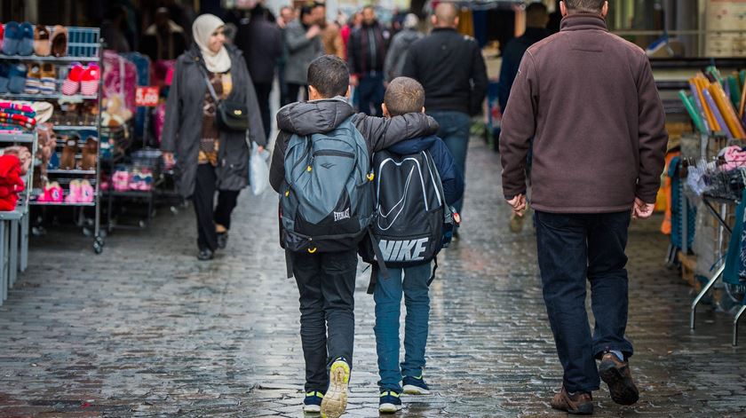O dilema da migração vive-se nas ruas de Bruxelas
