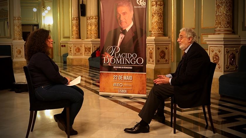 Plácido Domingo. "É com grande alegria que volto a Portugal"