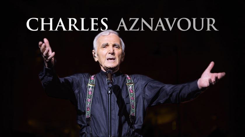 Charles Aznavour em Portugal para um concerto inesquecível